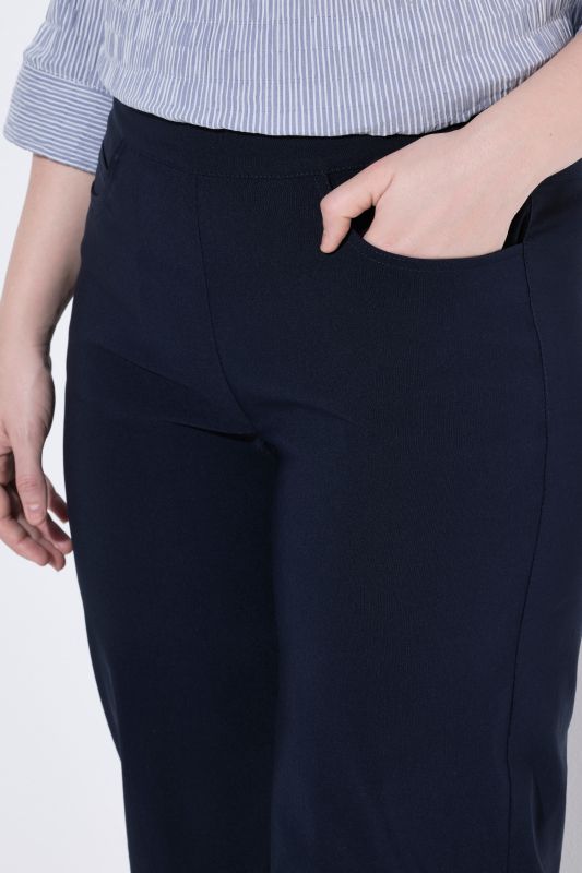 Bengaline Elastic Waist Pants