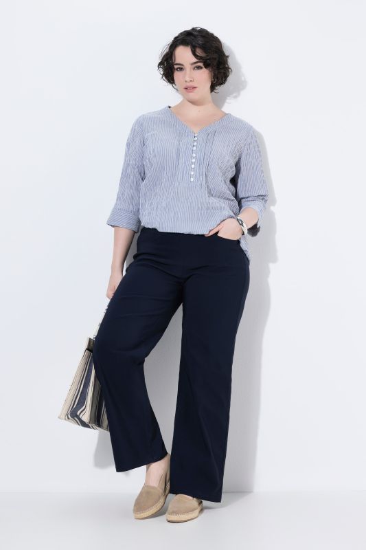 Bengaline Elastic Waist Pants