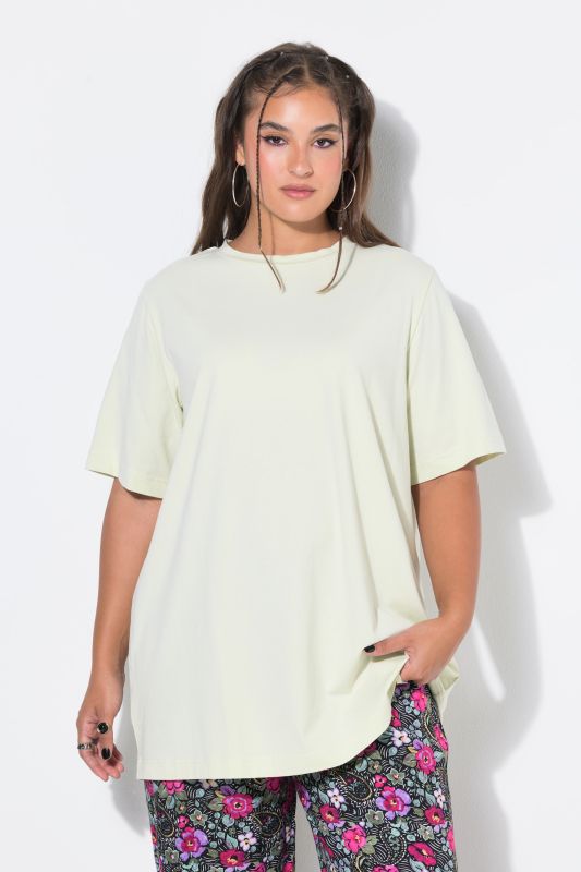 Round Neck Long Tee