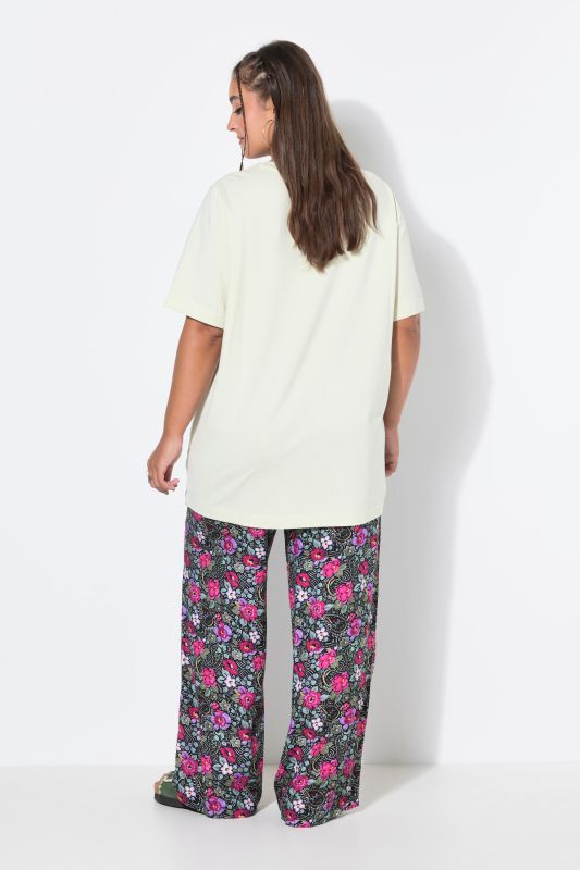 Round Neck Long Tee