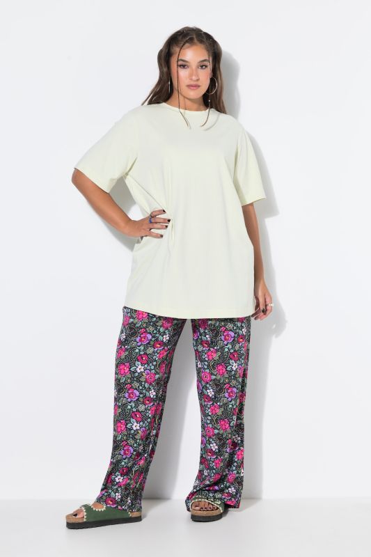 Round Neck Long Tee