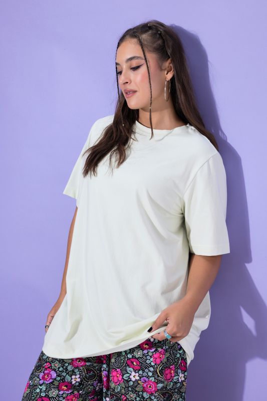 Round Neck Long Tee