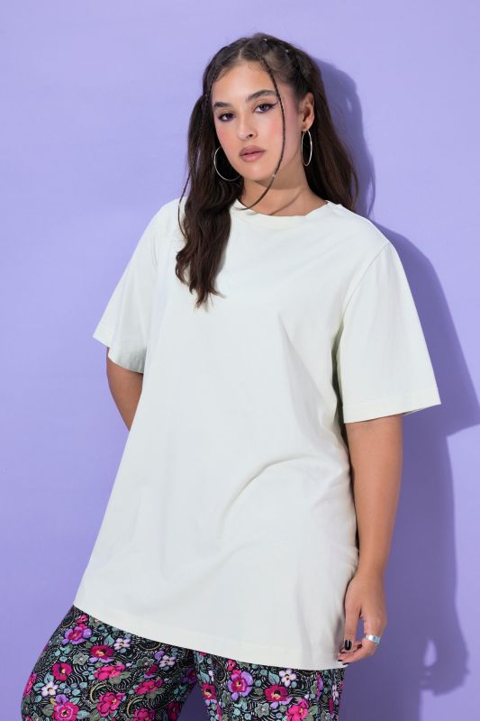 Round Neck Long Tee
