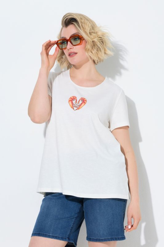 Shrimp Heart Short Sleeve Graphic Tee