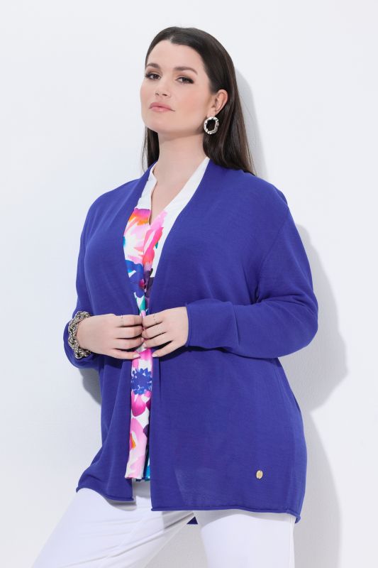 Open Shape Relaxed Fit Cardigan