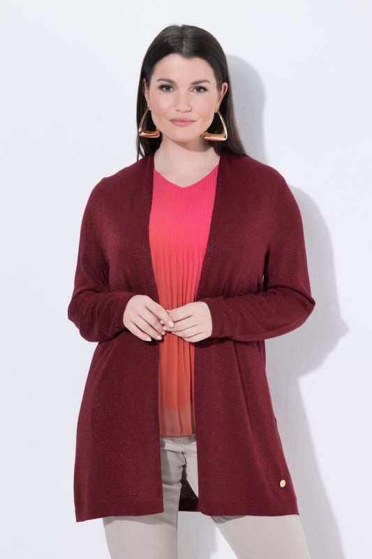 Sparkling Open Shape Cardigan