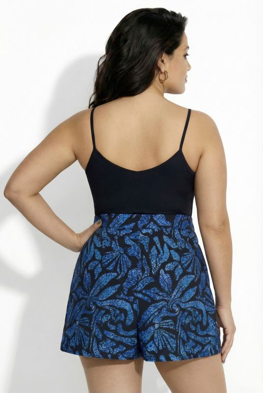 Floral Print UPF Performance Skort