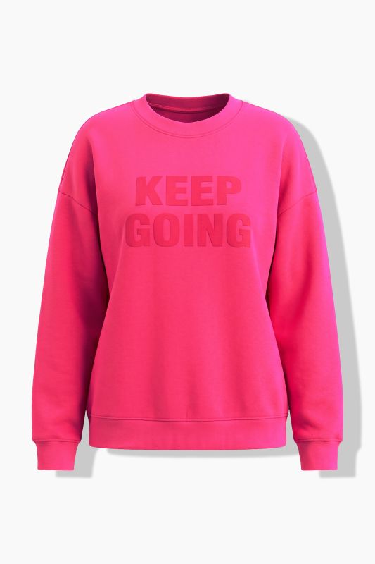 Keep Going Tonal Lettering Sweatshirt