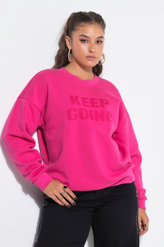Keep Going Tonal Lettering Sweatshirt