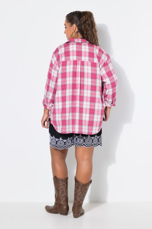 Pink Flannel Blouse