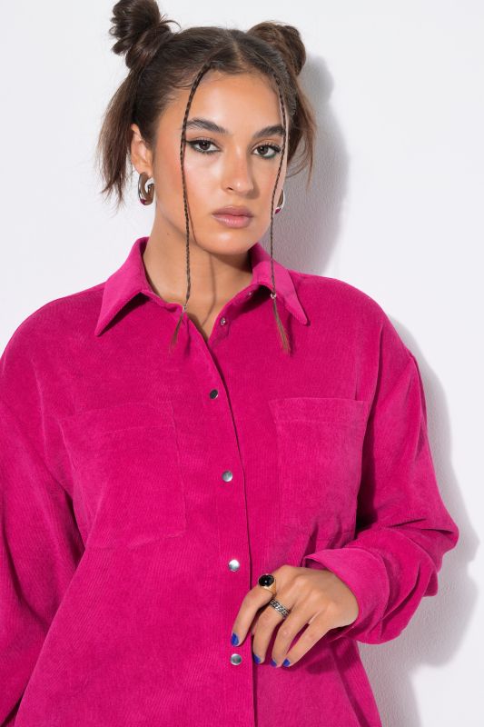 Oversized Fit Corduroy Shirt