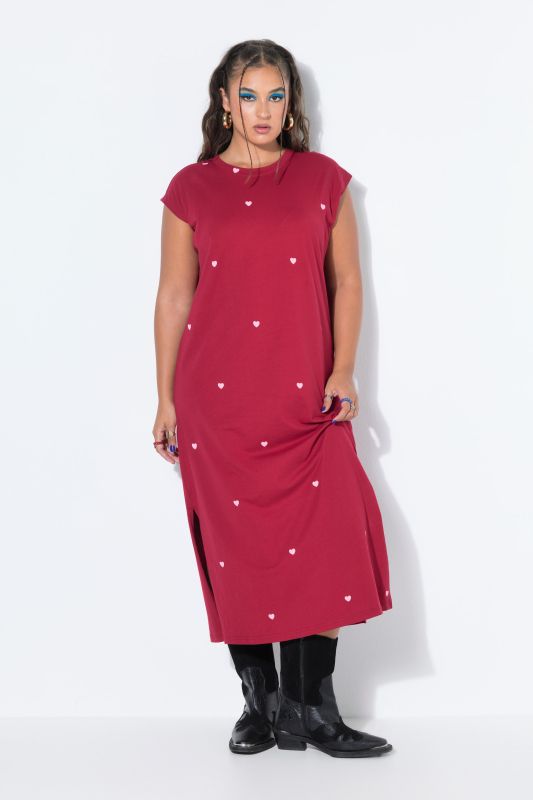Hearts Sleeveless Jersey Dress