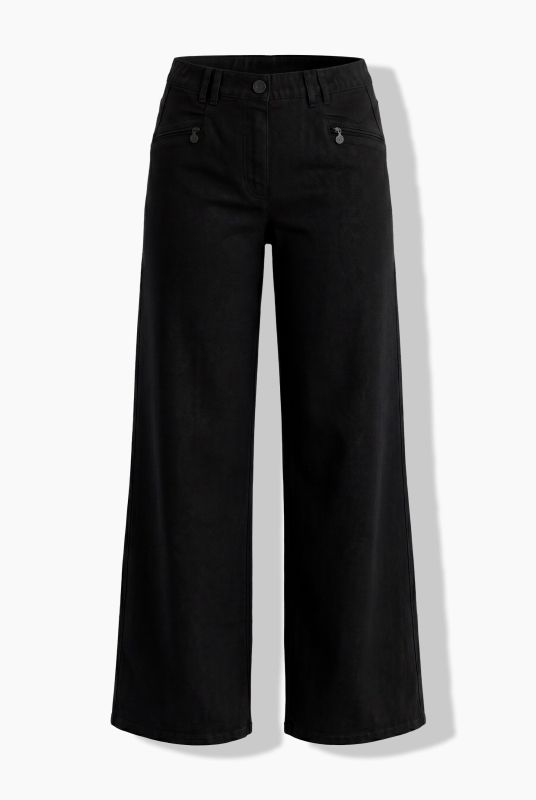 Stretch-Fit Zip Pocket Mony Style Jeans