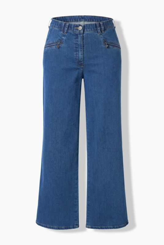 Stretch-Fit Zip Pocket Mony Style Jeans