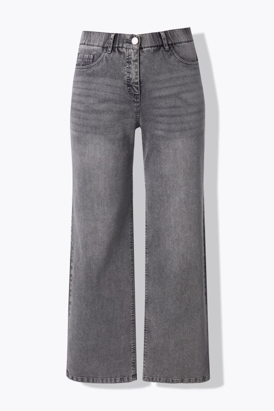 Great Lengths Mary Fit Wide Leg Stretch Jeans