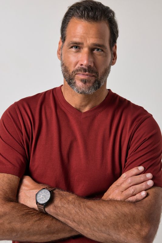 Classic Short Sleeve V-Neck Tee