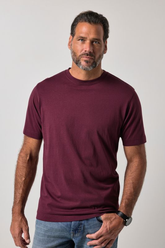 T-Shirt, Basic, Round neck, combed cotton, up to 8XL