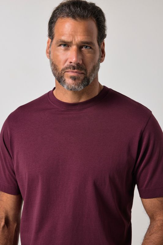 T-Shirt, Basic, Round neck, combed cotton, up to 8XL