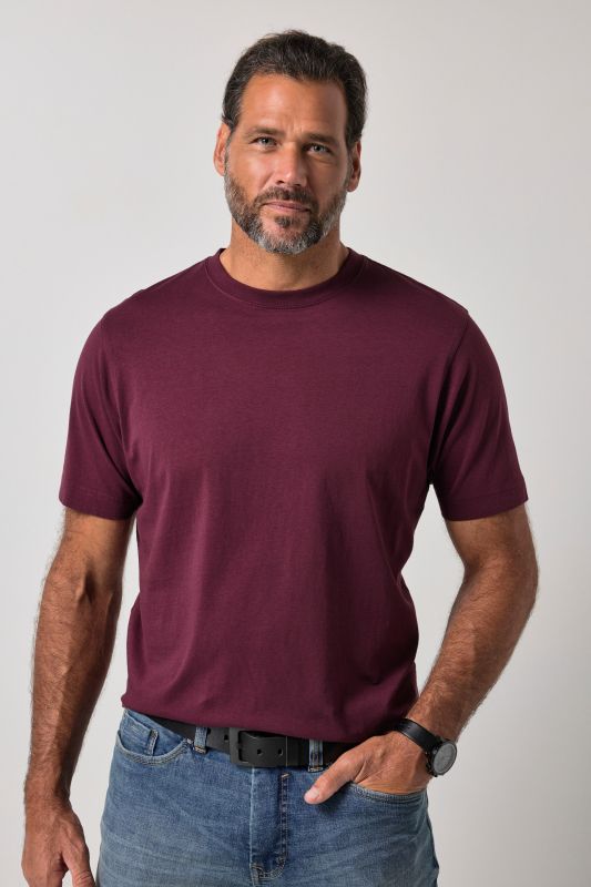 T-Shirt, Basic, Round neck, combed cotton, up to 8XL