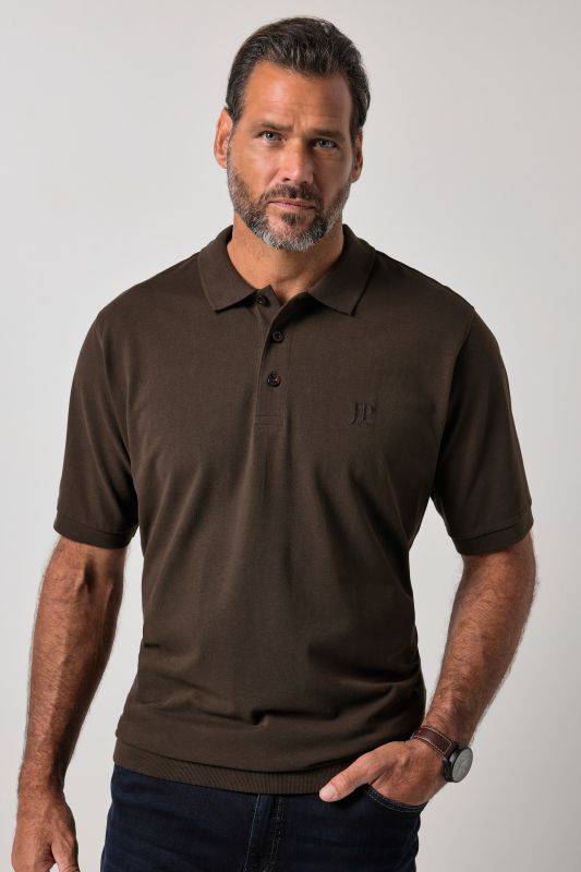 Belly Fit Cotton Piqué Polo Shirt