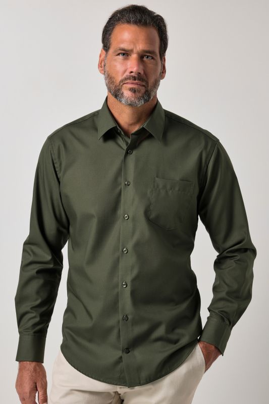 Shirt, business, modern fit, non-iron