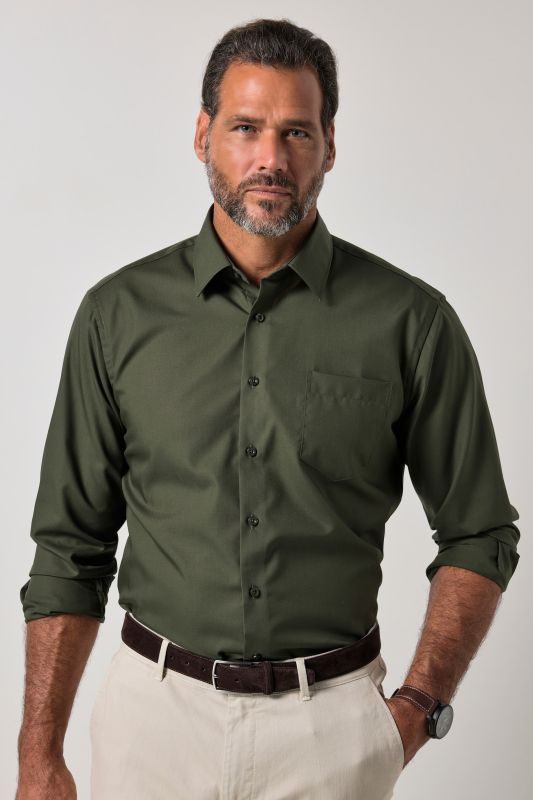 Shirt, business, modern fit, non-iron