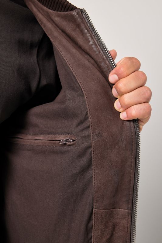 Leather jacket