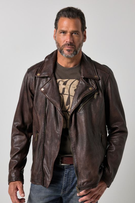 Leather jacket