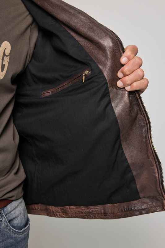 Leather jacket