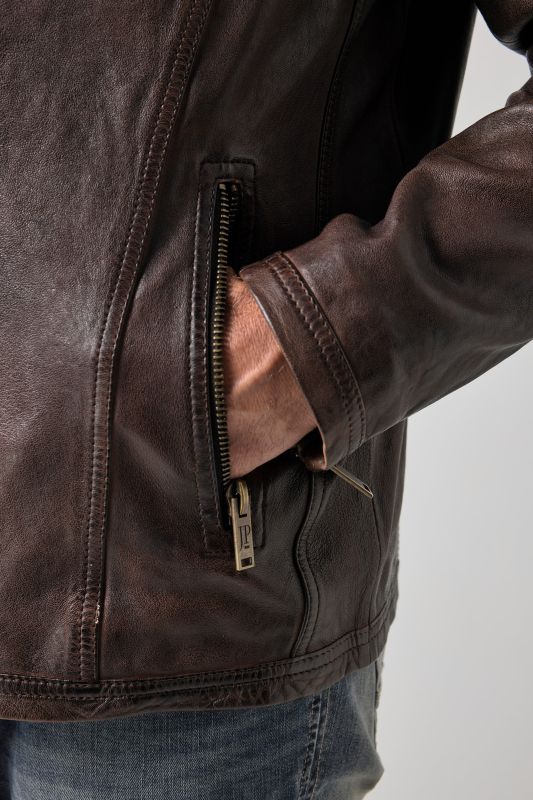 Leather jacket