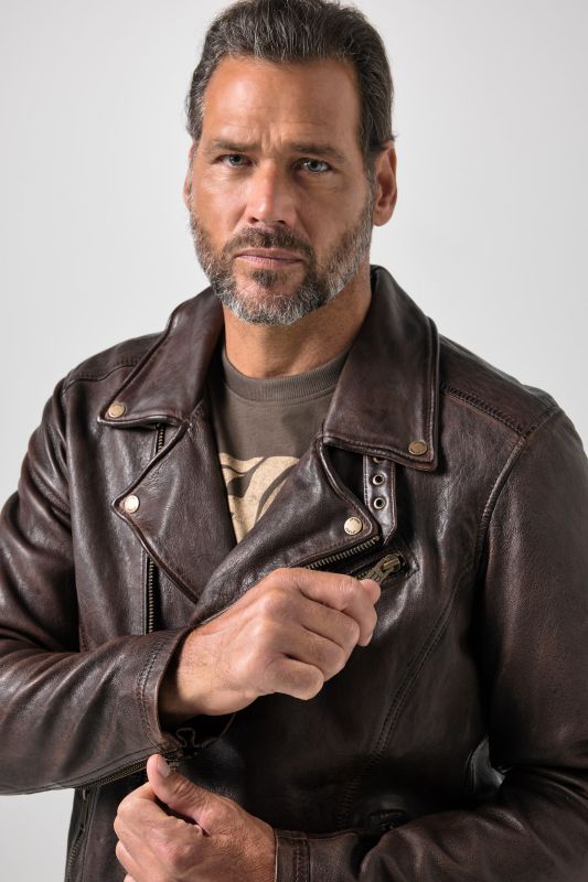Leather jacket