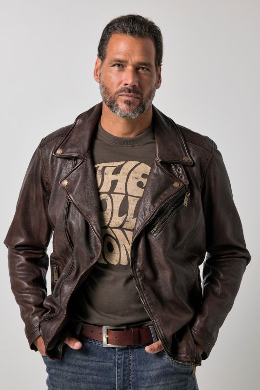 Leather jacket