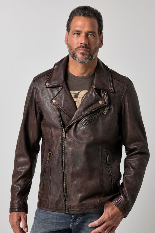 Leather jacket