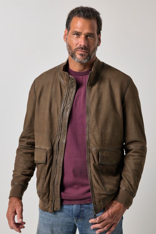 Leather jacket