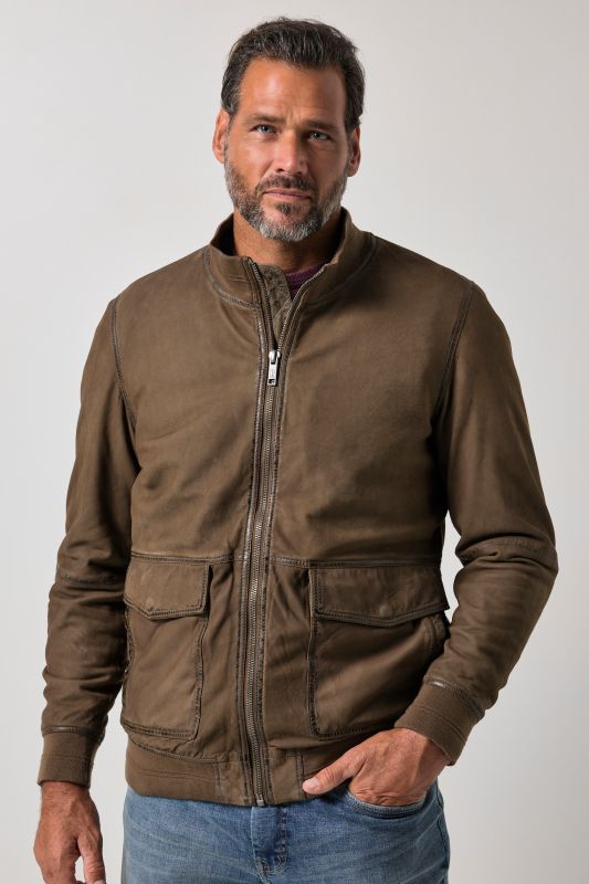 Leather jacket