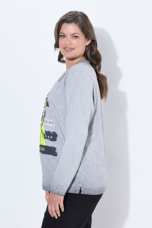 Long Sleeve Puppy Graphic Tee