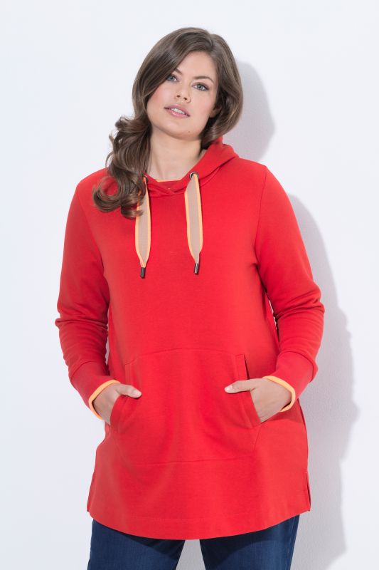 Longline Hooded Sweatshirt