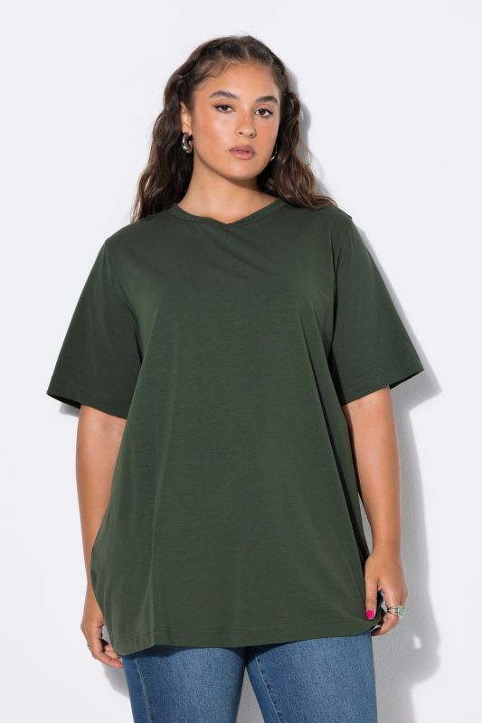 Round Neck Long Tee