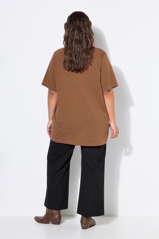 Round Neck Long Tee