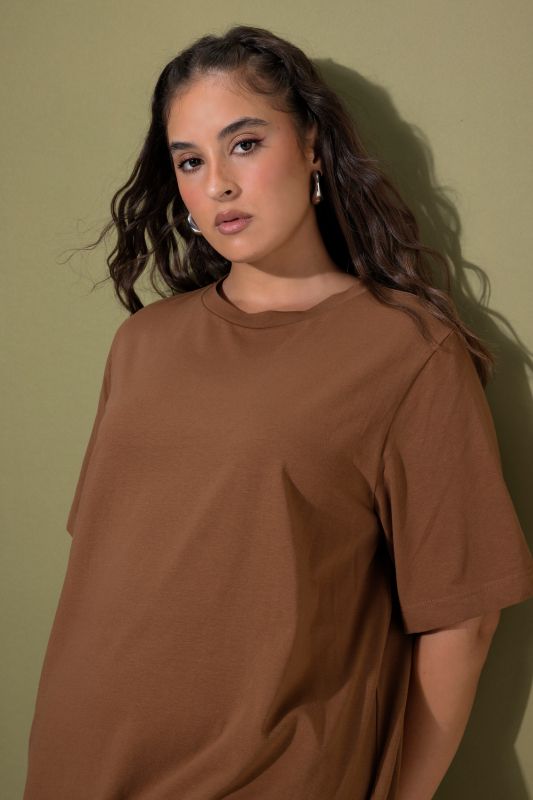 Round Neck Long Tee
