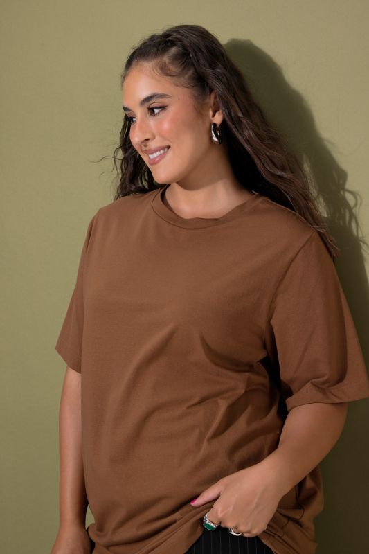 Round Neck Long Tee