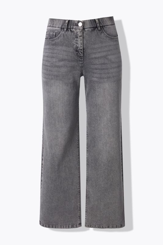 Mary Fit Wide Leg Stretch Jeans