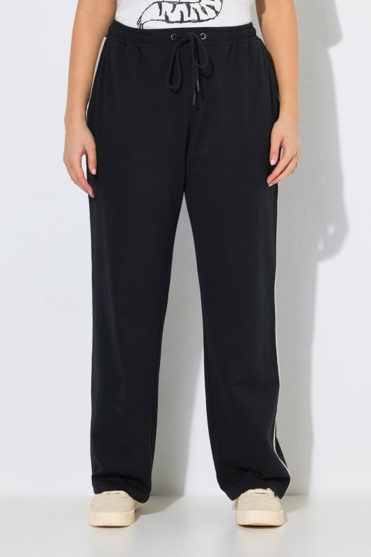 Side Stripe Wide Leg Pants