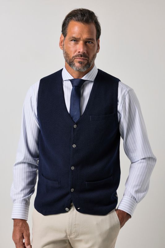 Sleeveless cardigan