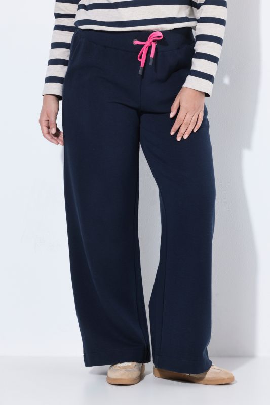 Wide Leg Drawstring Waist Sweatpants