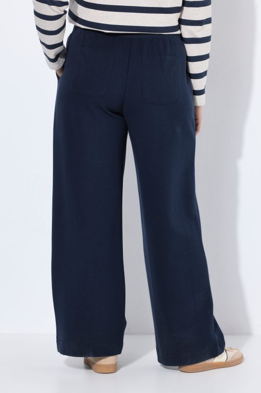Wide Leg Drawstring Waist Sweatpants