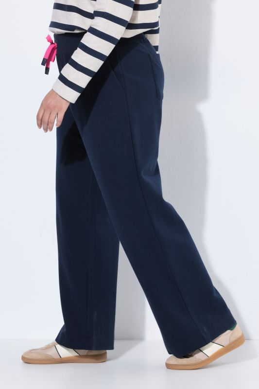 Wide Leg Drawstring Waist Sweatpants