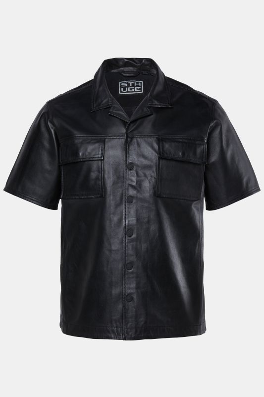 STHUGE leather shirt