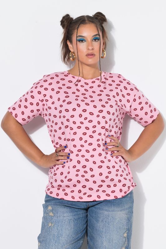 Kiss Print Short Sleeve Tee