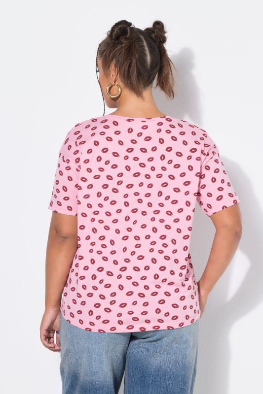 Kiss Print Short Sleeve Tee